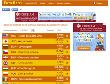 Tablet Screenshot of fr.euro-rates.info
